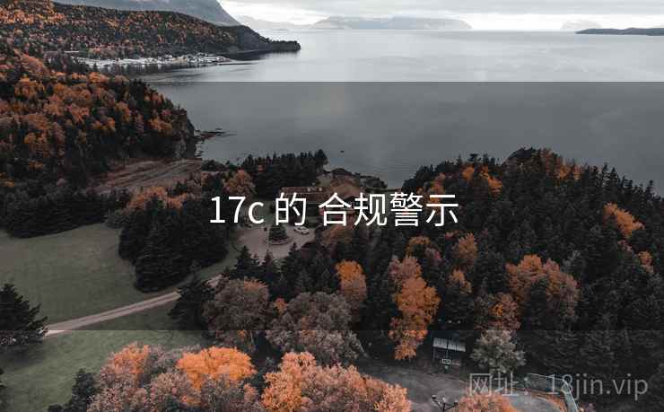 17c 的 合规警示