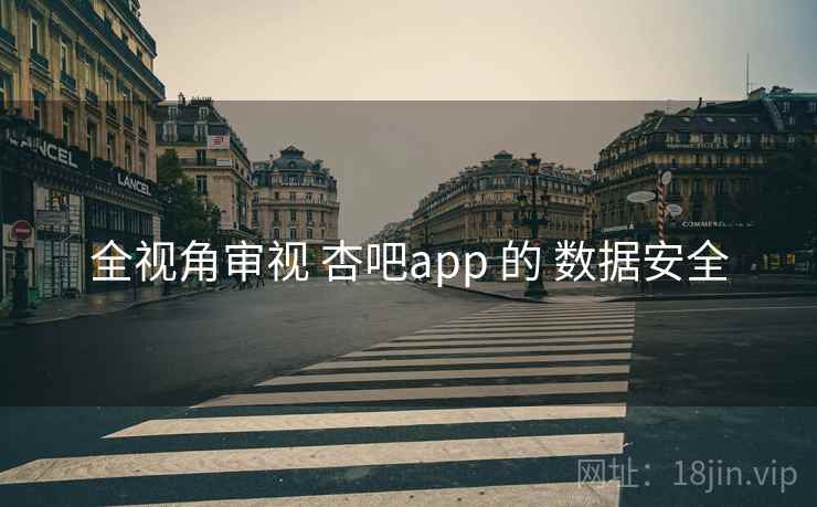 全视角审视 杏吧app 的 数据安全