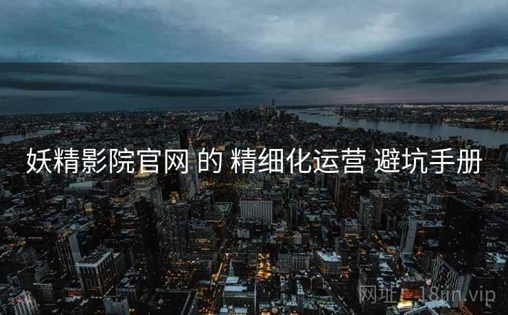 妖精影院官网 的 精细化运营 避坑手册