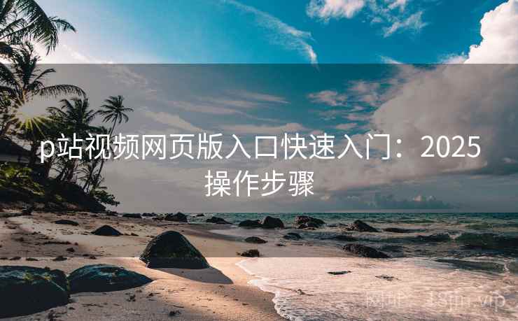 p站视频网页版入口快速入门：2025操作步骤