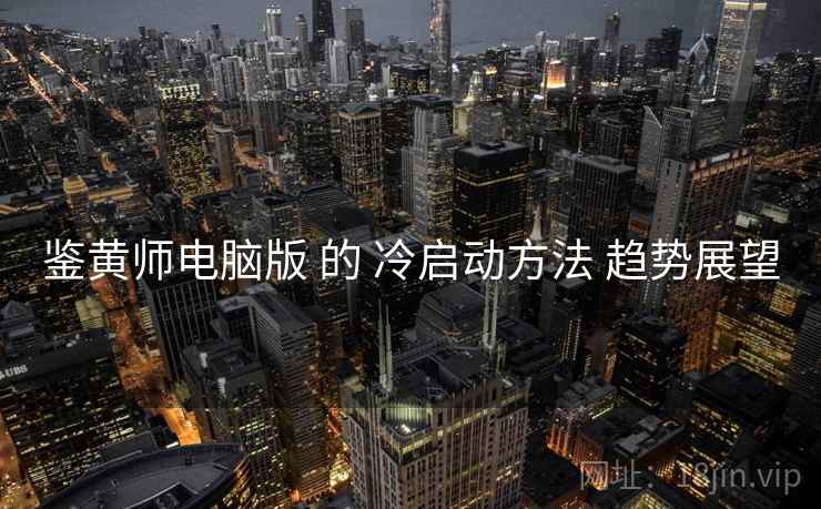 鉴黄师电脑版 的 冷启动方法 趋势展望