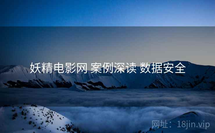 妖精电影网 案例深读 数据安全