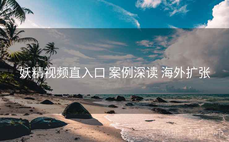 妖精视频直入口 案例深读 海外扩张